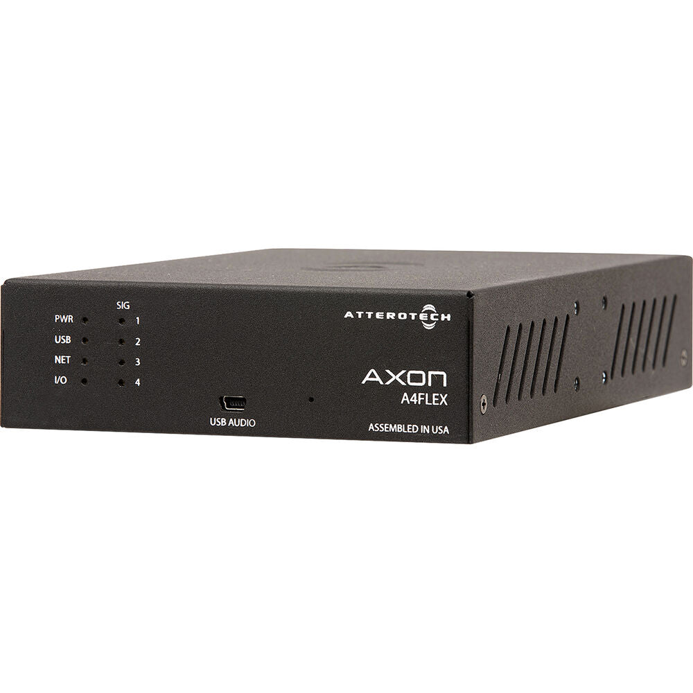 Attero Tech by QSC Axon A4FLEX AES67 Networked Audio Connectivity Interface