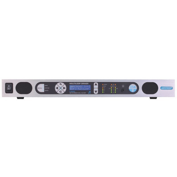 Listen Technologies D14-2 - D Series MultiLoop Driver (14 Amps x 2)