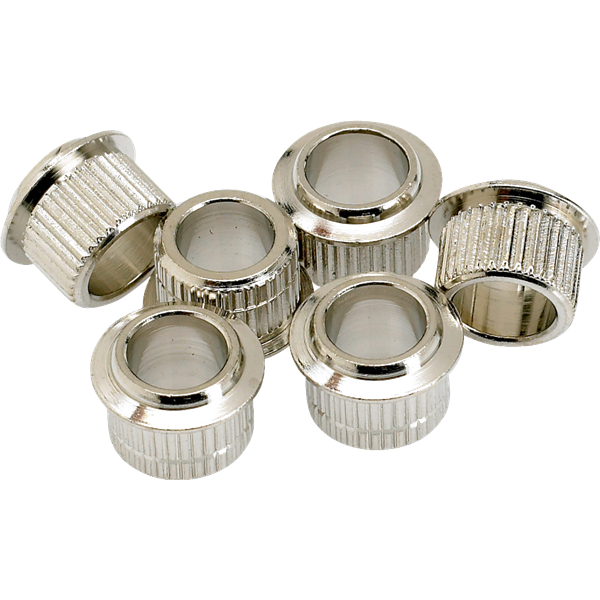 Fender Vintage-Style Tuning Machine Bushings (6) - Chrome