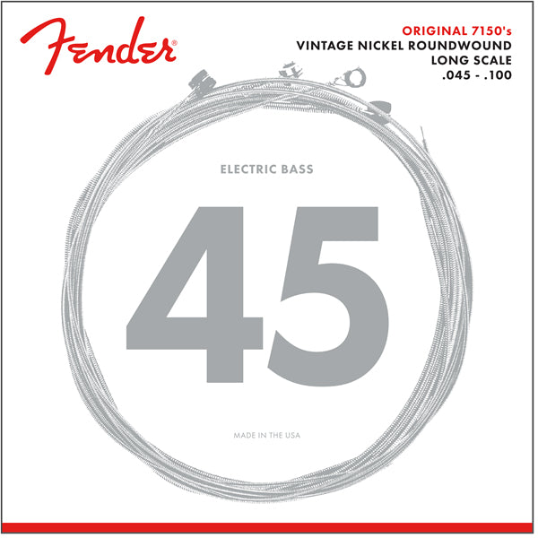 Fender 7150 Pure Nickel Bass Strings