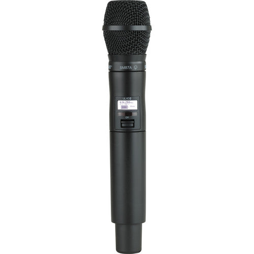 Shure ULXD2 Wireless Handheld Vocal Microphone Transmitter SM87 G50: 470 - 534 MHz