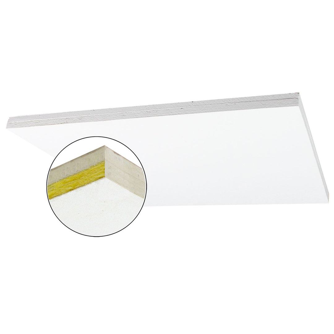 Primacoustic ThunderTile - Reveal Ceiling tile, composite, 24'' x 24'', reveal edge (White)