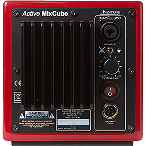 Avantone Pro MixCubes Full-Range Mini Reference Monitor Active (Single) - Red