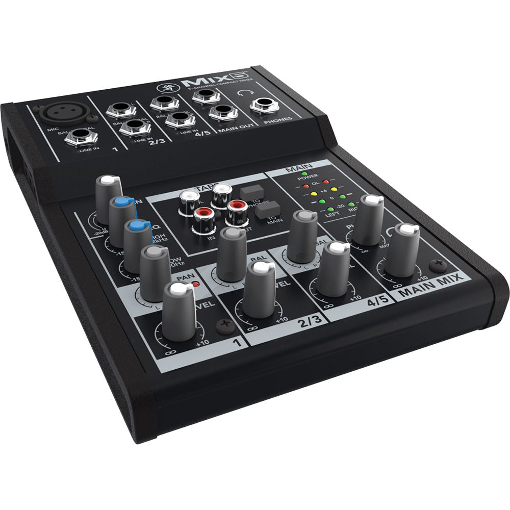Mackie Mix5 Compact 5-Channel Mixer