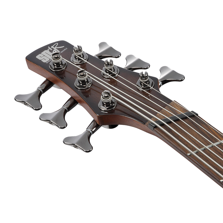 Ibanez SR Bass Workshop 6-String Bass (Black Stained Burst Low Gloss) SRC6MSBLL