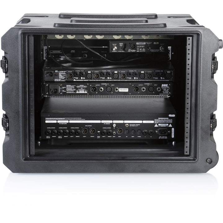 Gator G-PROR-8U-19 Pro-Series Roto-Molded 8U 19.25" Deep Rack Case