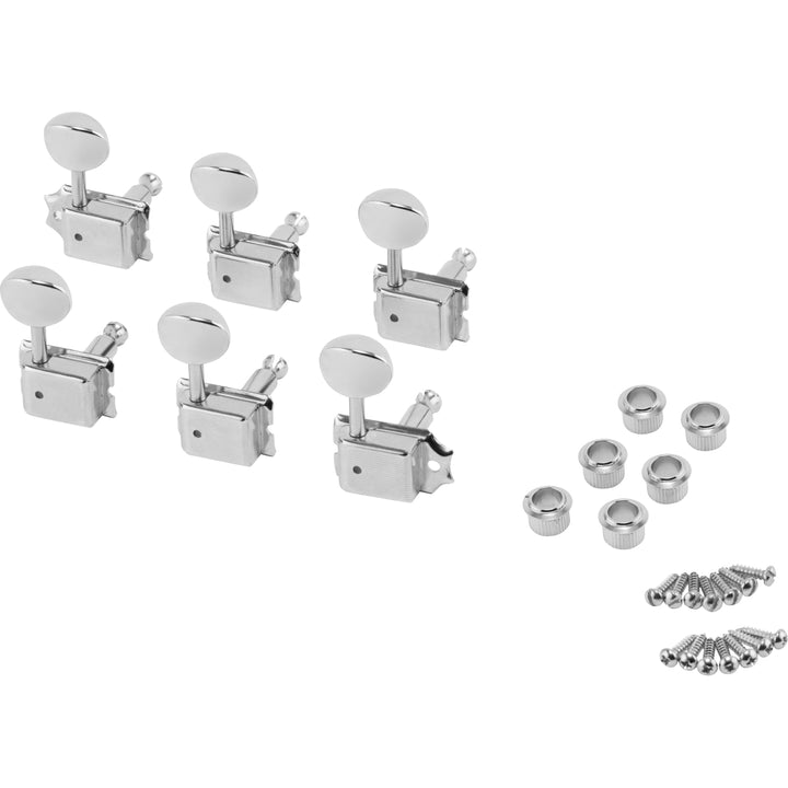 Fender American Vintage Staggered Tuning Machines - Nickel/Chrome (6-Pack)