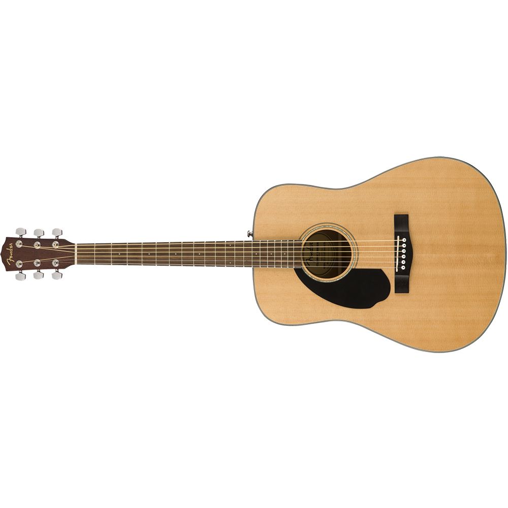 Fender CD-60S Dread Left-Handed, Natural WN (Natural)