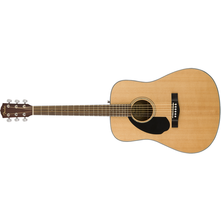 Fender CD-60S Dread Left-Handed, Natural WN (Natural)