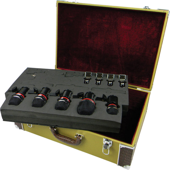 Avantone Pro CDMK5 5-Mic Drum Microphone Kit (1x MONDO, 1x ADM, 3x ATOM)