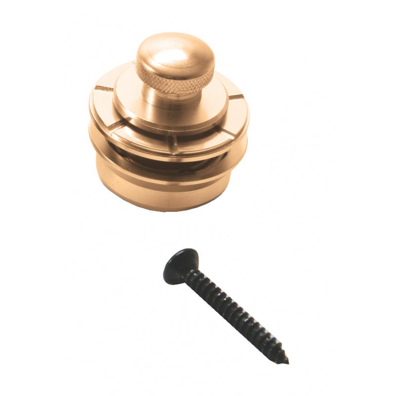 On-Stage NSL7200G Solid Brass Strap Lock - Gold