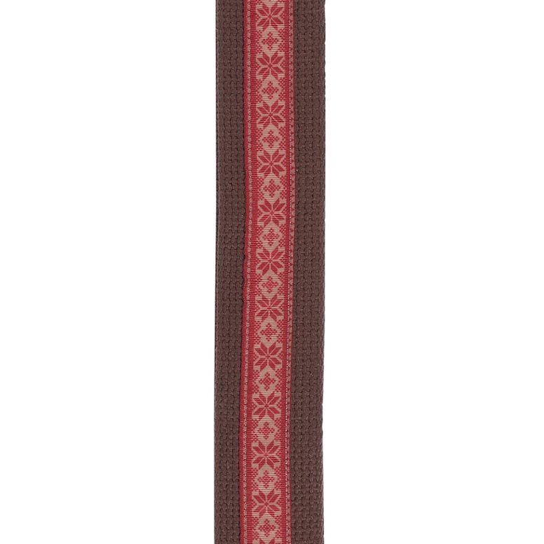 D'Addario Eco-Comfort Strap Line Extensions 50MM DELUXE COTTON, BROWN