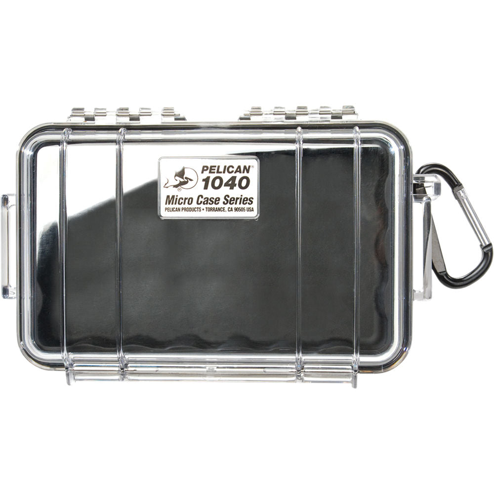 Pelican 1040-025-100 Protector Case Black Clear