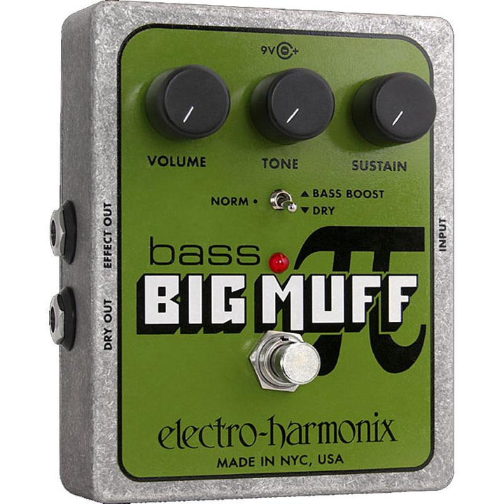 Electro-Harmonix BASS BIG MUFF PI Distortion Sustainer Guitar Pedal