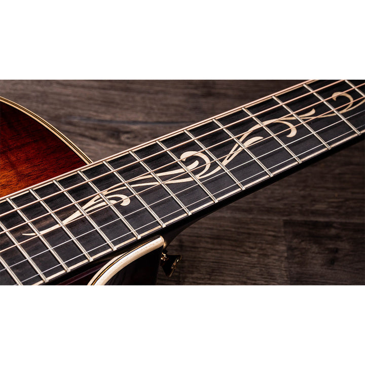 Taylor Guitars K22ce, Hawaiian Koa Top, Hawaiian Koa Back and Sides, West African Crelicam Ebony Fretboard, Expression System ® 2 Electronic, Venetian Cutaway with Taylor Deluxe Hardshell Brown Case