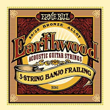 Ernie Ball 2061EB EARTHWOOD 5-STR BANJO FRAILING