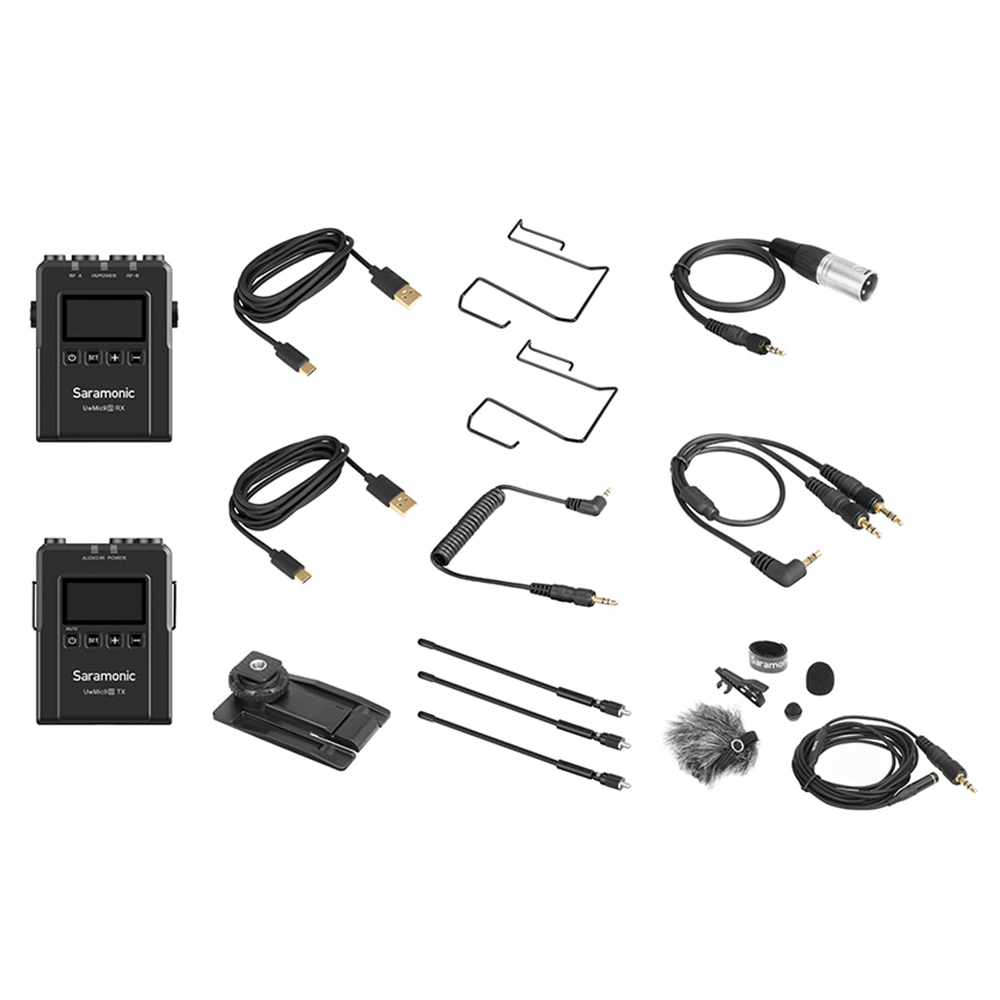 Saramonic UwMic9S Kit1(TX+RX) Wireless Microphone System
