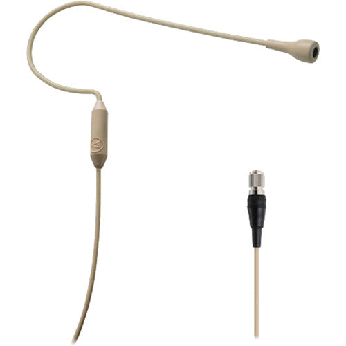 Audio-Technica PRO 92 Omnidirectional Condenser Headworn Microphone - cH Connector (Beige)