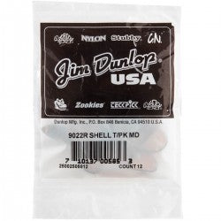 Dunlop JD9022R Thmpks Plastic Shell Med 12/Pk