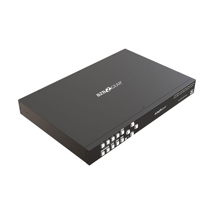 BZBGEAR - 4K/UHD 4X2 Seamless Multiviewer/Presentation Switcher/Scaler with USB Capture Card