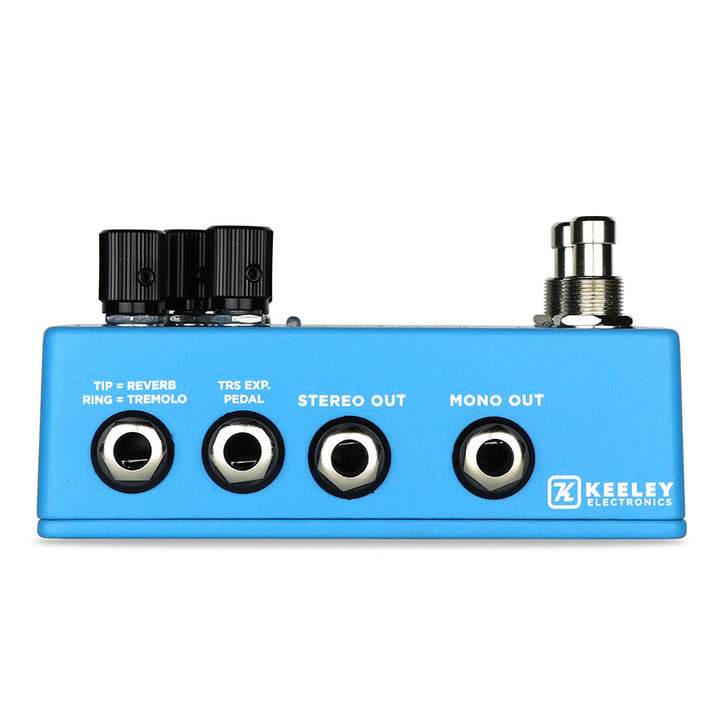 Keeley HYDRA Stereo Reverb and Tremelo Guitar Pedal