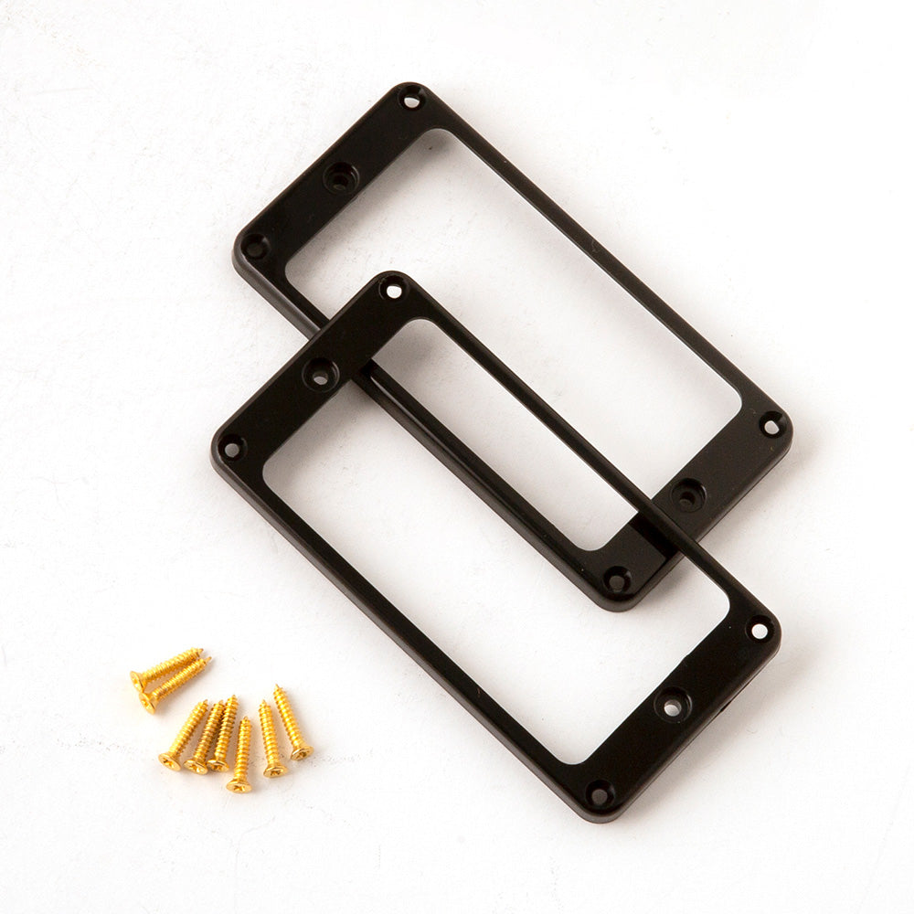 PRS Humbucker Pickup Rings (2-Pack) - Universal Angle, Black (All Models)