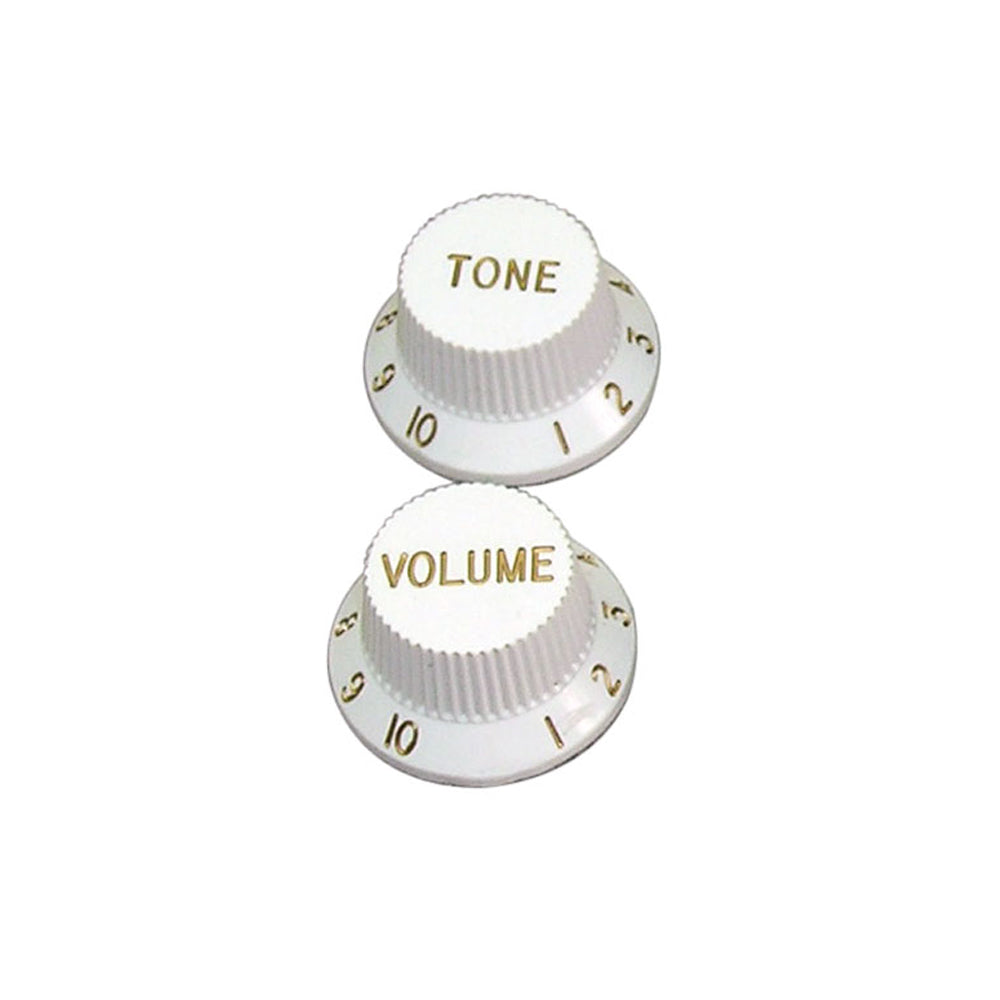 Profile P185 - Strat Knobs 3pk White