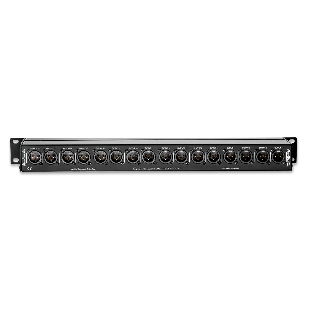 ART XLR 16 CH PATCH BAY - 1U
