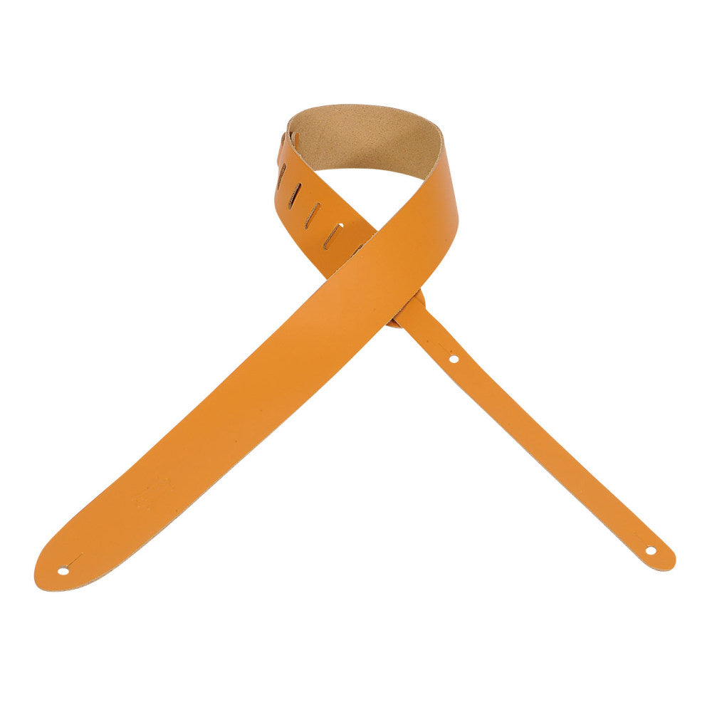 Levy's M12-TAN Chrome Tan Leather Guitar Straps