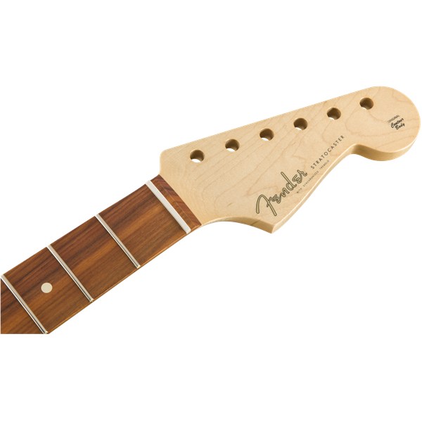 Fender Classic Player 60's Stratocaster Neck, 21 Med Jumbo Frets, Pau Ferro, C Shape - Natural