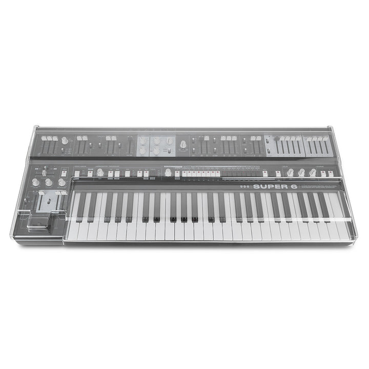 Decksaver Dust Cover for Udo Super 6 Keyboard Synth