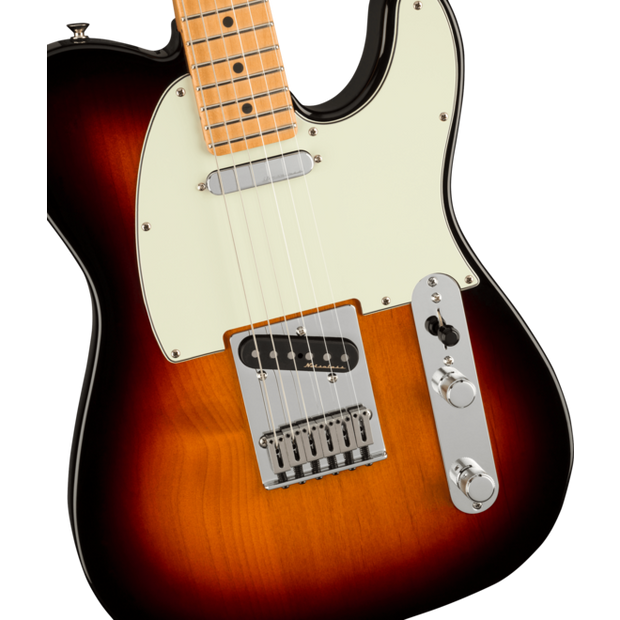 Fender Player Plus Telecaster Electric Guitar Maple Fingerboard - 3-Color Sunburst