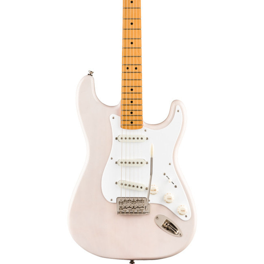 Squier Classic Vibe '50s Stratocaster Maple Fingerboard Electric Guitar - White Blonde