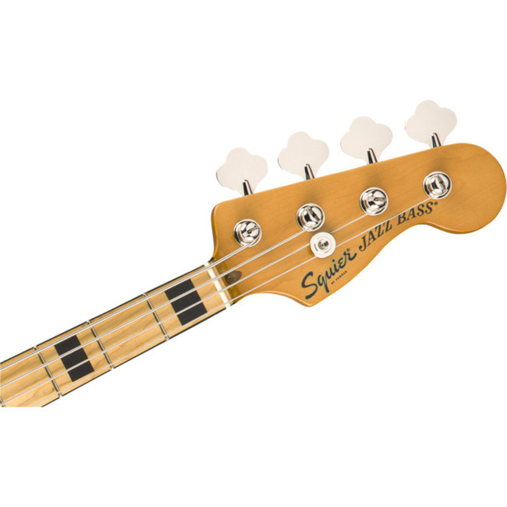 Squier Classic Vibe '70s Jazz Bass Maple Fingerboard Electric Bass Guitar - 3-Color Sunburst