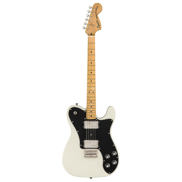 Squier Classic Vibe '70s Telecaster Deluxe Maple Fingerboard Electric Guitar - Olympic White