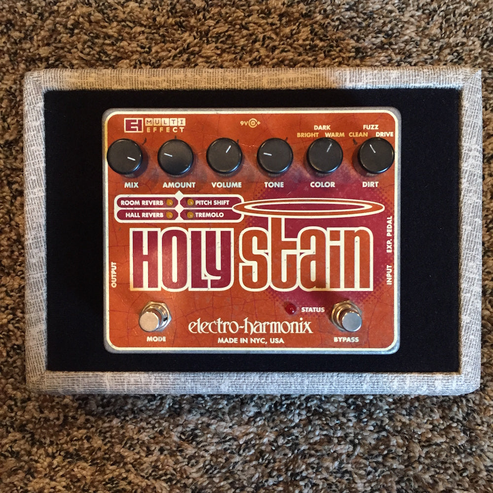 Electro-Harmonix HOLY STAIN Distortion Reverb Pitch Tremolo Multi-Effect Pedal