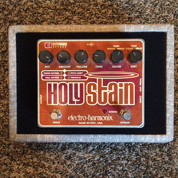 Electro-Harmonix HOLY STAIN Distortion Reverb Pitch Tremolo Multi-Effect Pedal