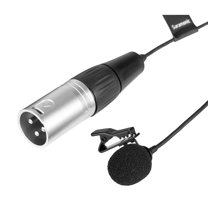 Saramonic XLavMic-C XLR Lavalier Interview Microphone