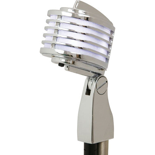 Heil The Fin Dynamic Chrome Vocal Microphone (White LEDs)
