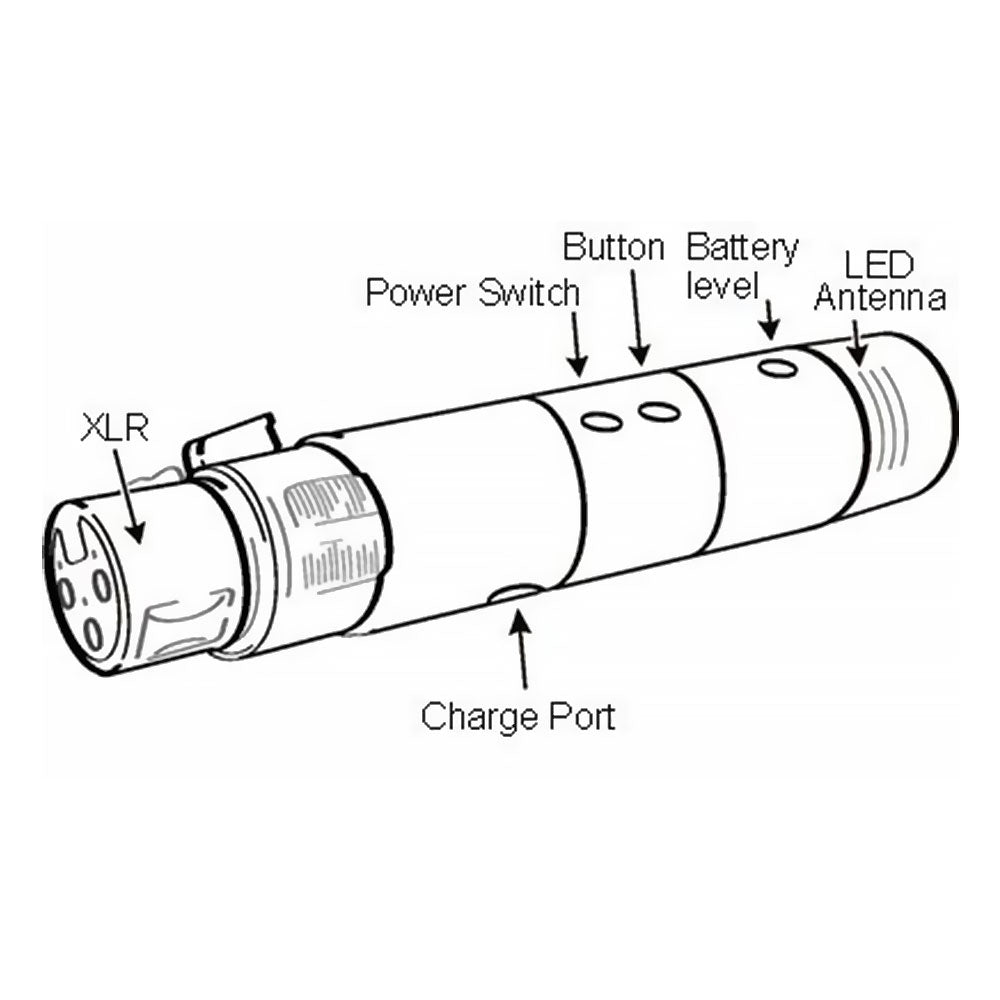 LCG WIDMX Receiver Battery