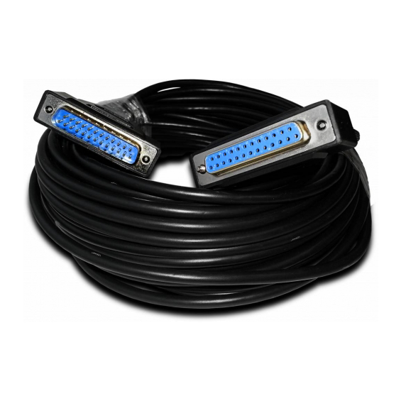 CR LASER ILDA cable 20m - Black