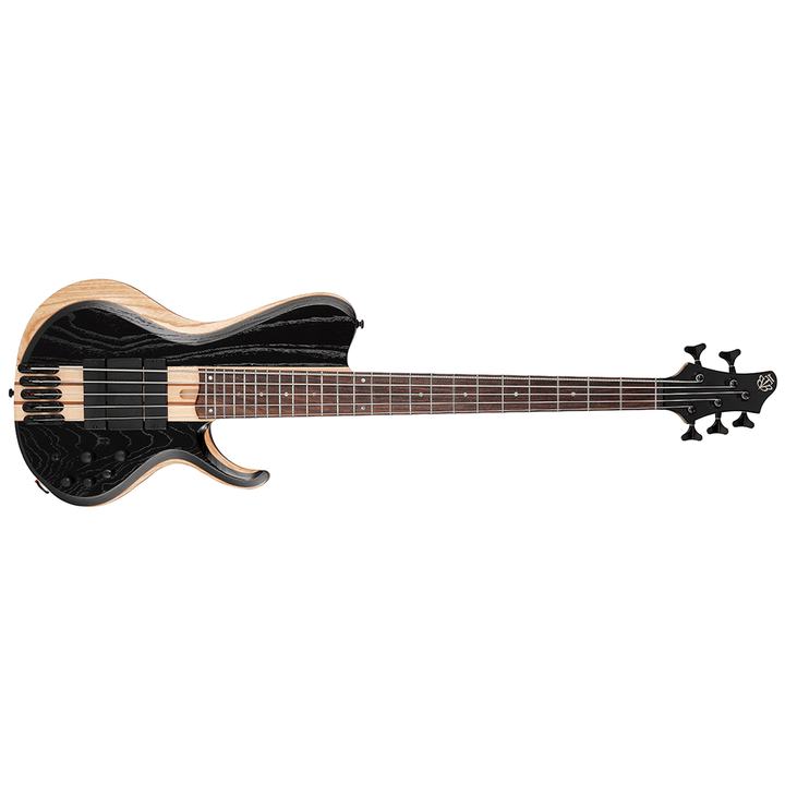 Ibanez BTB Bass Workshop 5-String Electric Bass (Weathered Black Low Gloss) BTB865SCWKL