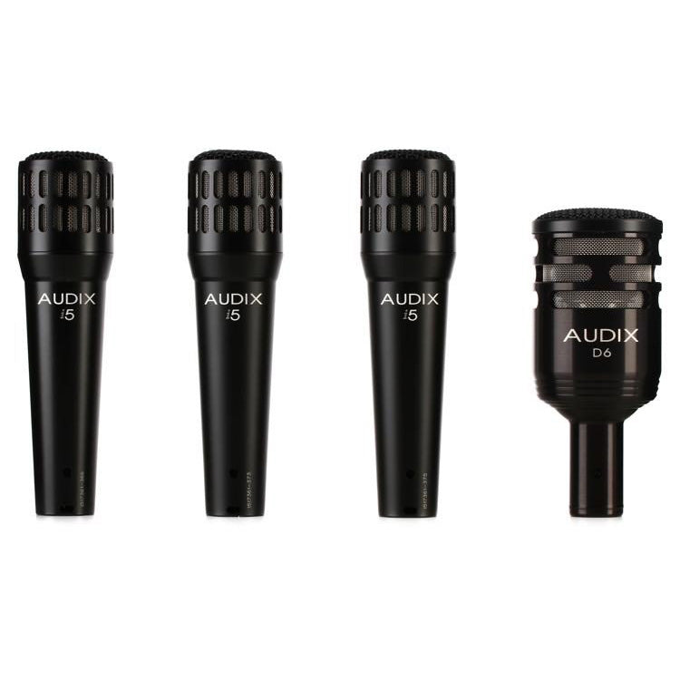 Audix DP4 Drum Microphone Package for 4-Piece Kit