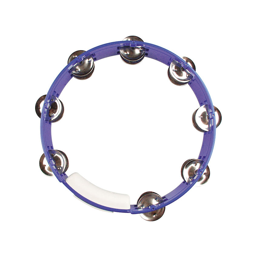Rhythm Tech TC4040 10" Tambourine - Cobalt Blue w/ Nickel Jingles