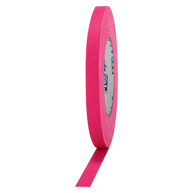 Pro Tape Spike 1/2”x45yd Cloth Tape - Fluorescent Pink