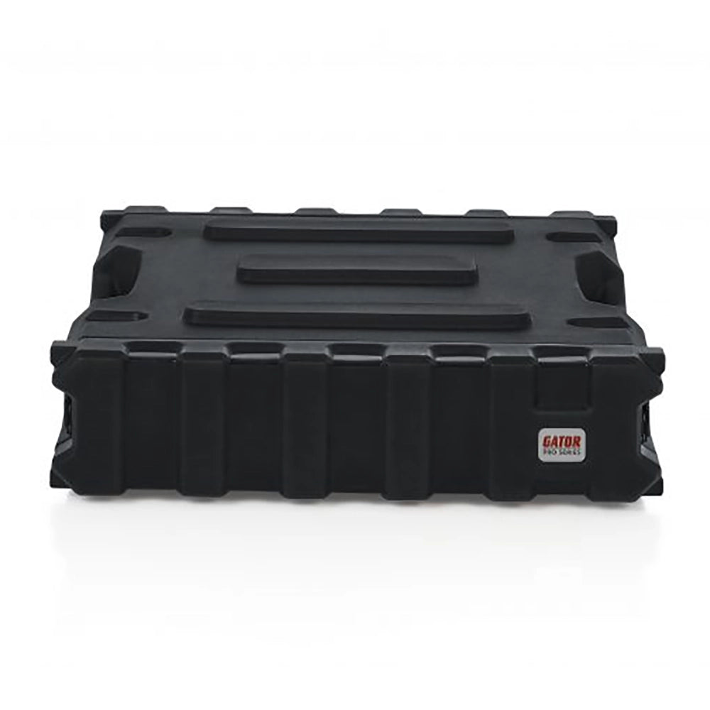 Gator G-PRO-2U-19 2 Space Rotationally Molded Rack Case, 19” Deep