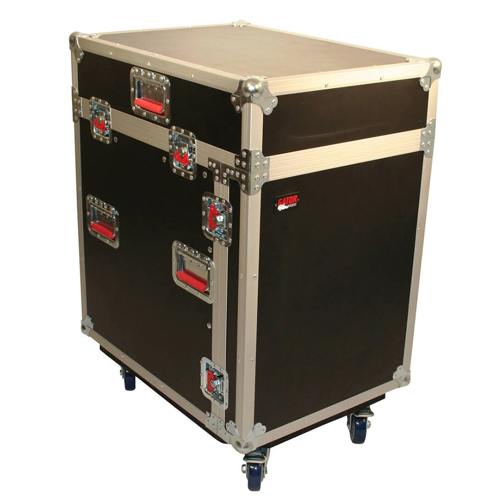 Gator G-TOUR GRC12x12 Fixed top rolling rack case 9mm Plywood with PVC exterior