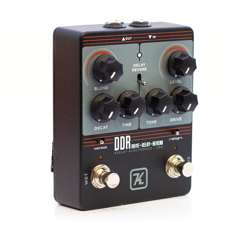 Keeley DDR Drive Delay Reverb Multi-Effect Guitar Pedal