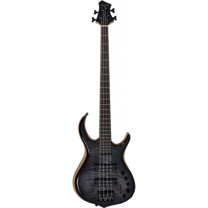 Sire Marcus Miller M7 Swamp Ash 4-String 2nd Gen Electric Bass Guitar (Transparent Black Satin)