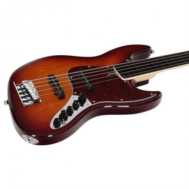 Sire Marcus Miller V7 Alder 5-String 2nd Gen Electric Bass Guitar (Tobacco Sunburst)